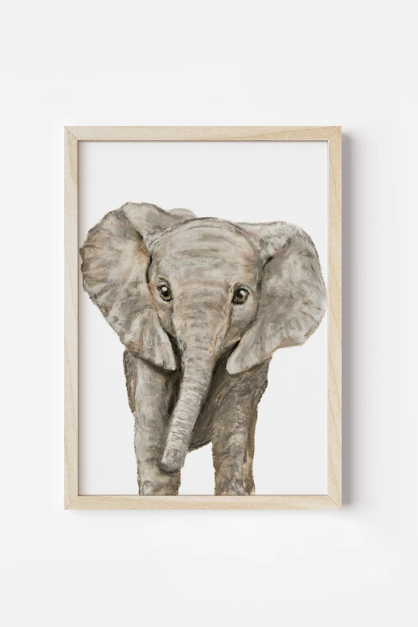 Elephant Painting Print