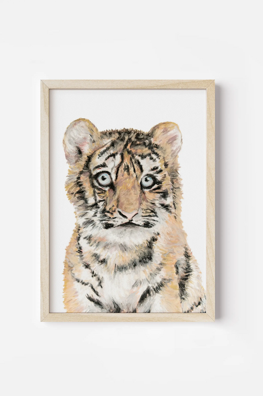 Tiger Painting Print