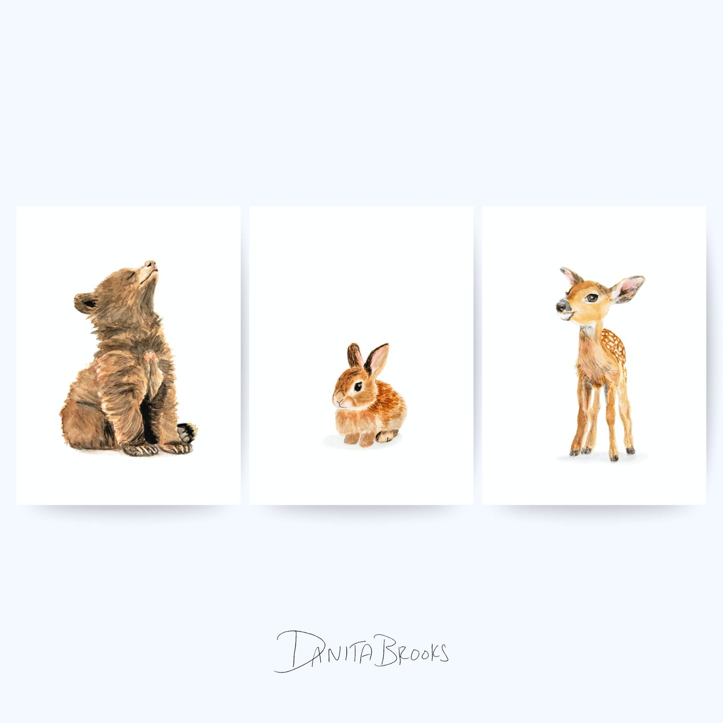 Woodland Baby Animals Set