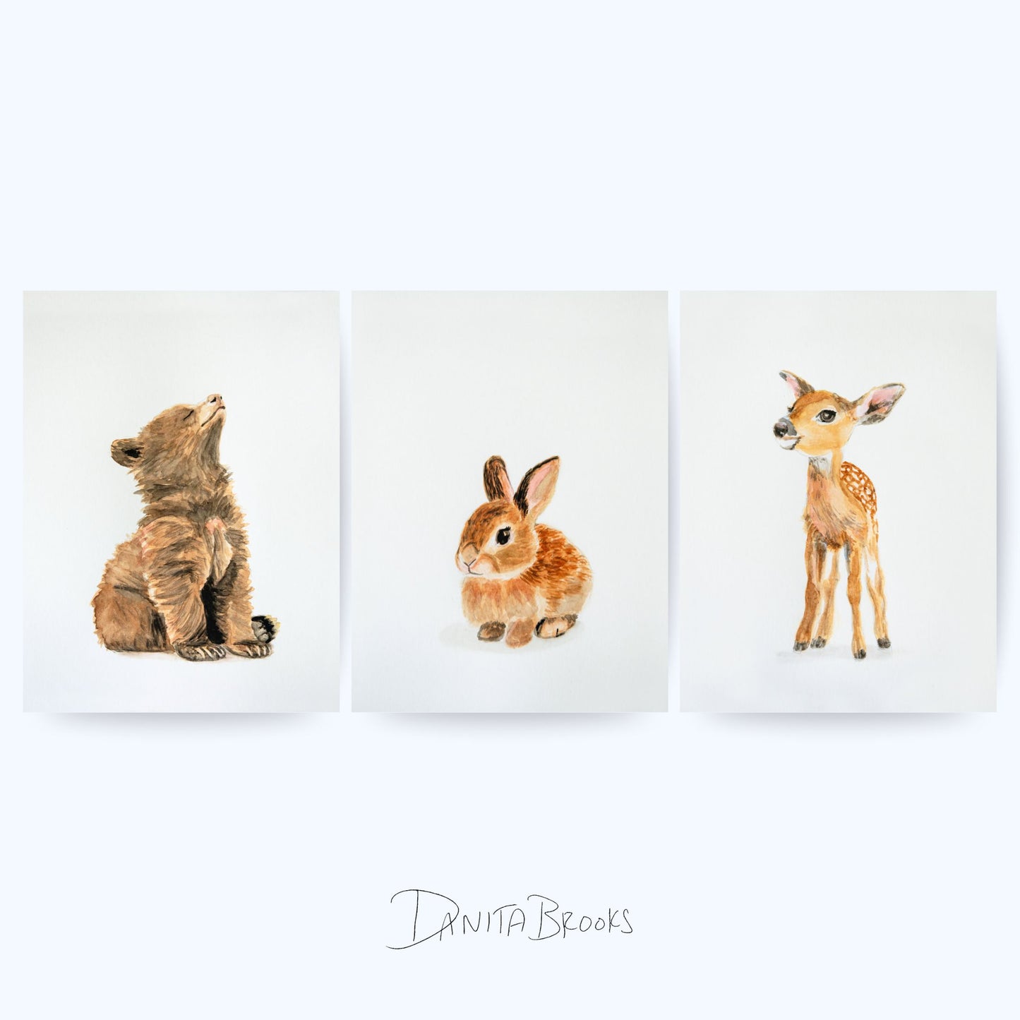Woodland Baby Animals Set