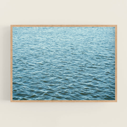 a picture of a body of water taken from above