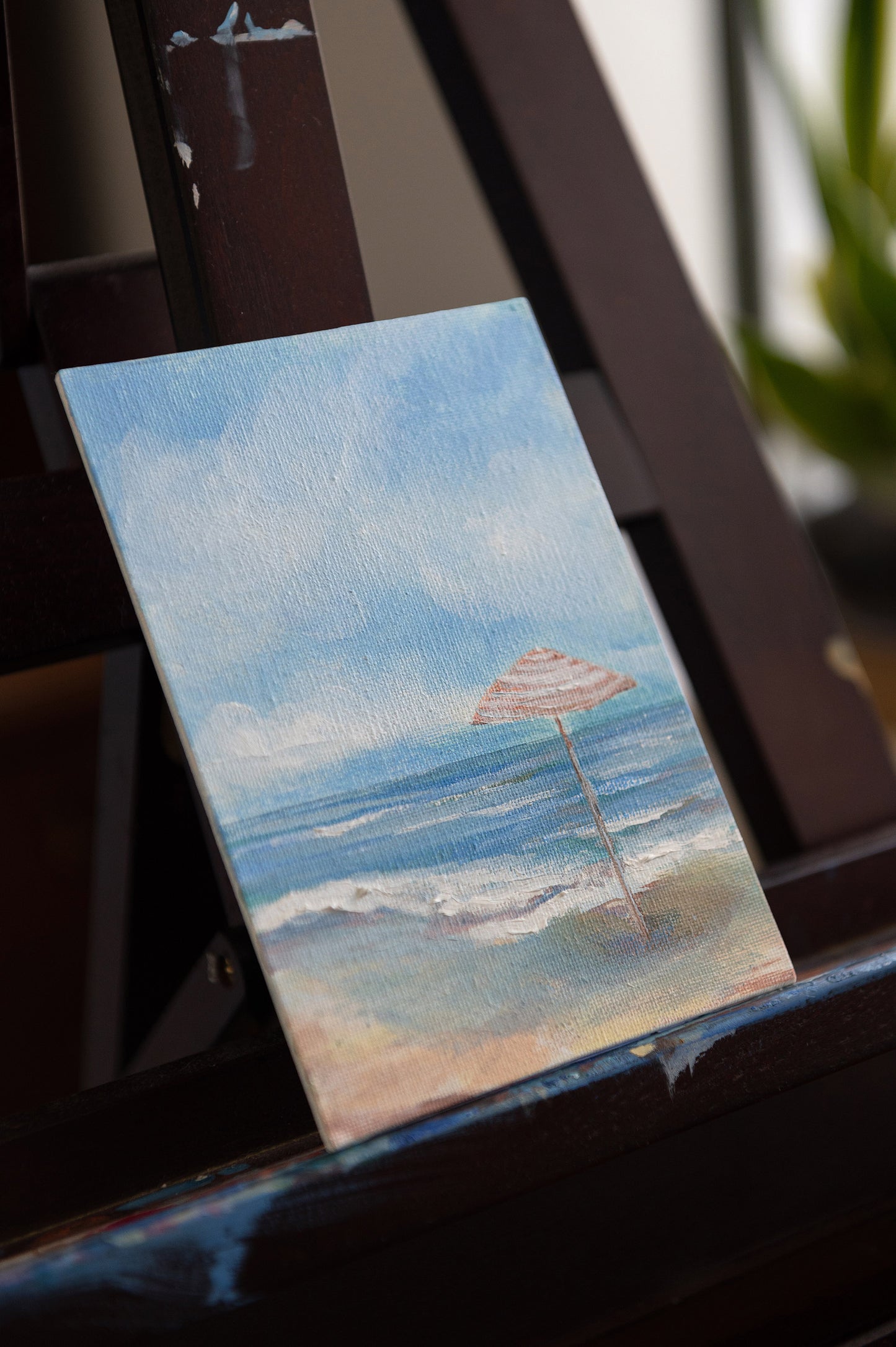 Still – Original Beach Mini Painting 5x7