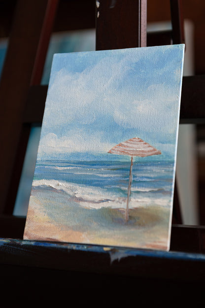 Still – Original Beach Mini Painting 5x7