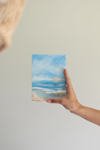 Still – Original Beach Mini Painting 5x7