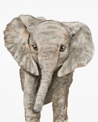 Elephant Painting Print