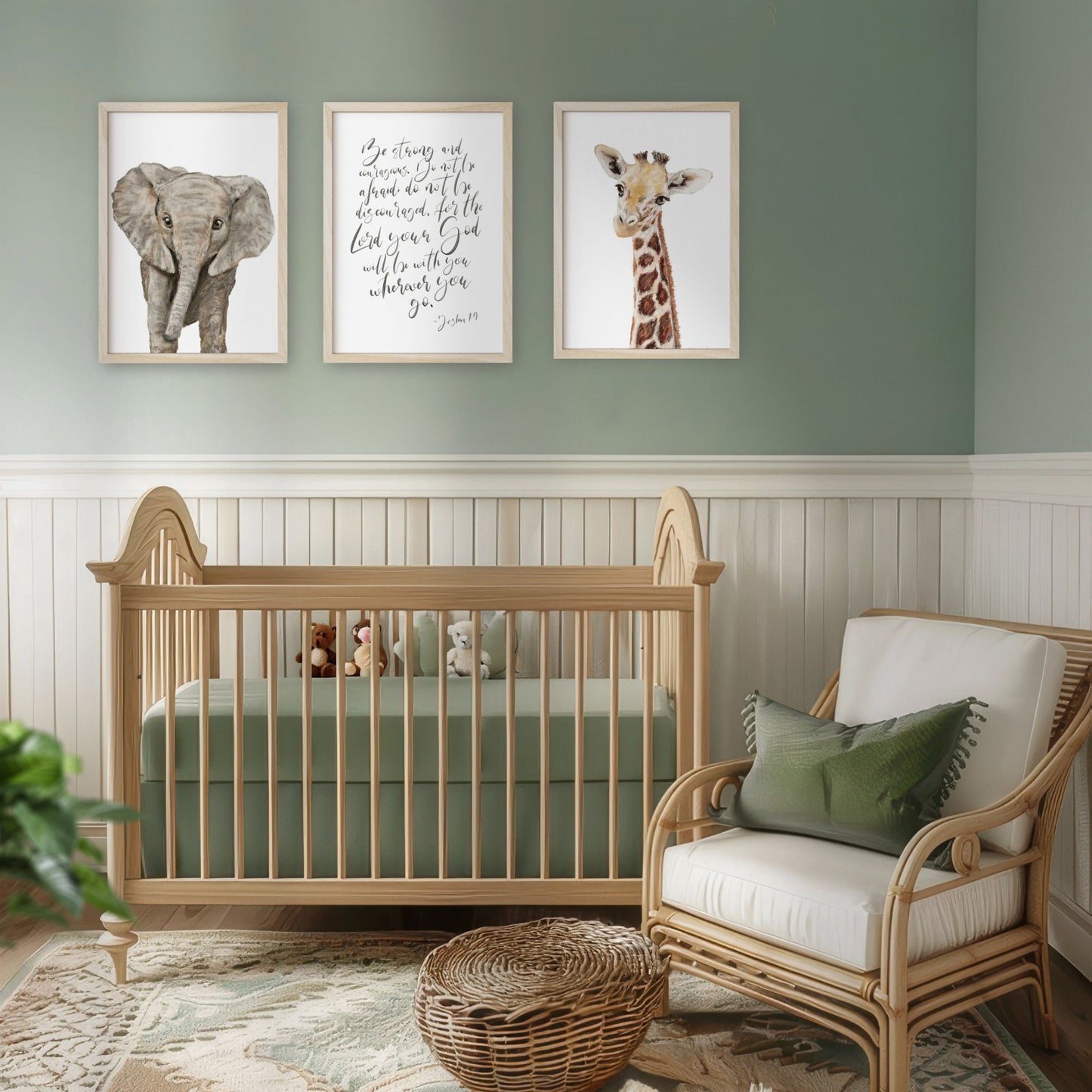 Safari Joshua 1:9 Print Set