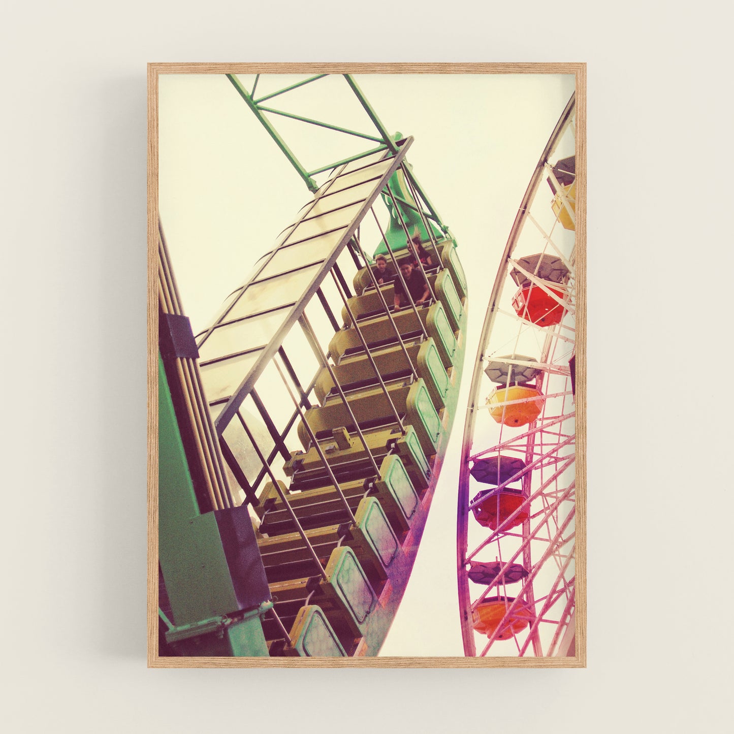 "Fun Ride" Vertical Art Print