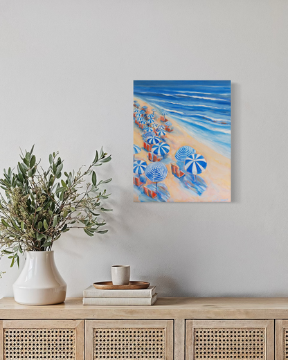 "High Season" Original Ocean Oil Painting 16"x20"