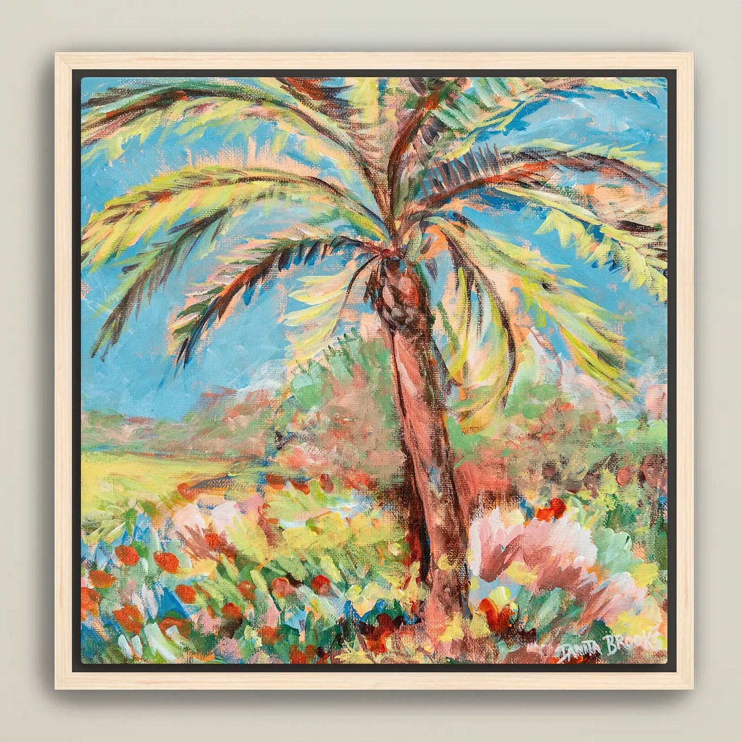 "Midday Blues" Art Print