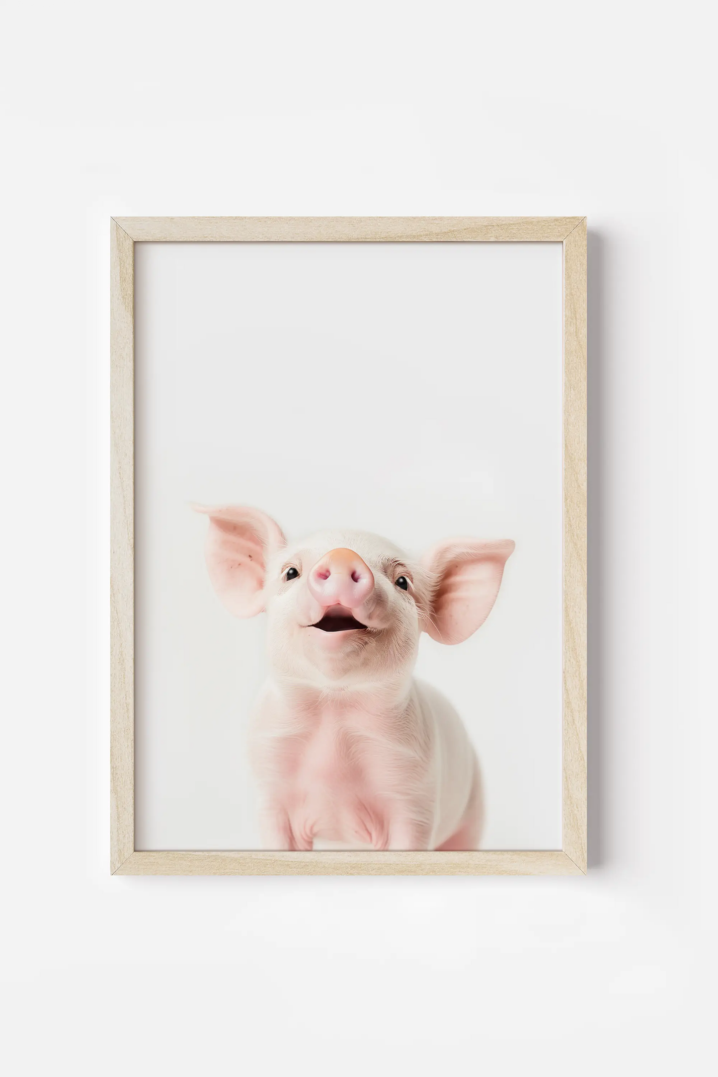 Pink Piglet Print