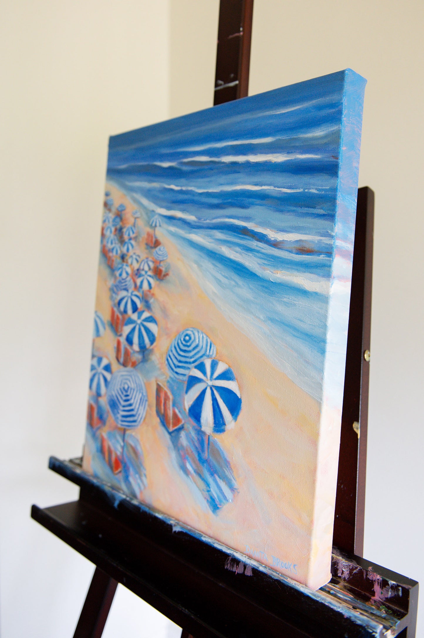 "High Season" Original Ocean Oil Painting 16"x20"