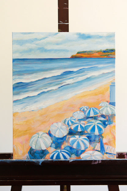 "Breathing Room" Original Oil Beach Painting 16"x20"