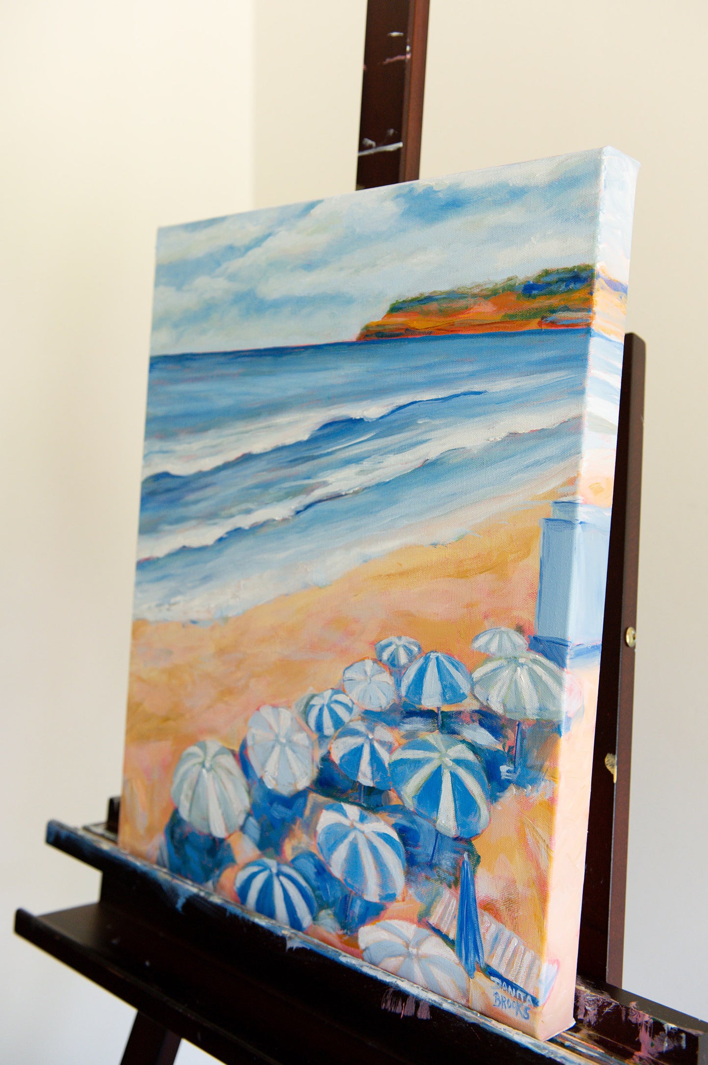 "Breathing Room" Original Oil Beach Painting 16"x20"