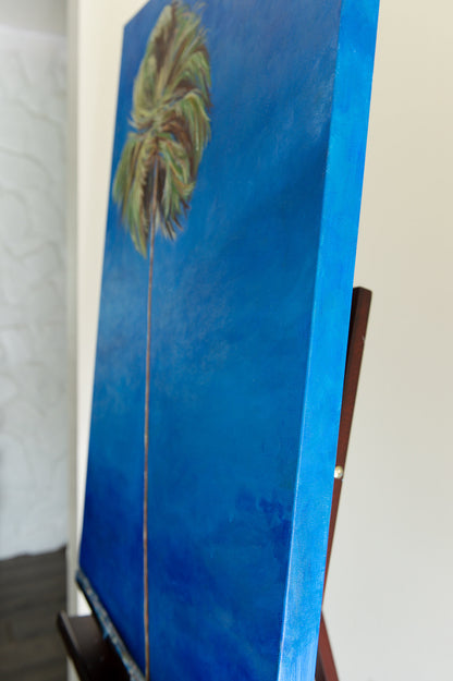 “Steady” 24"x36" Palm Tree Painting