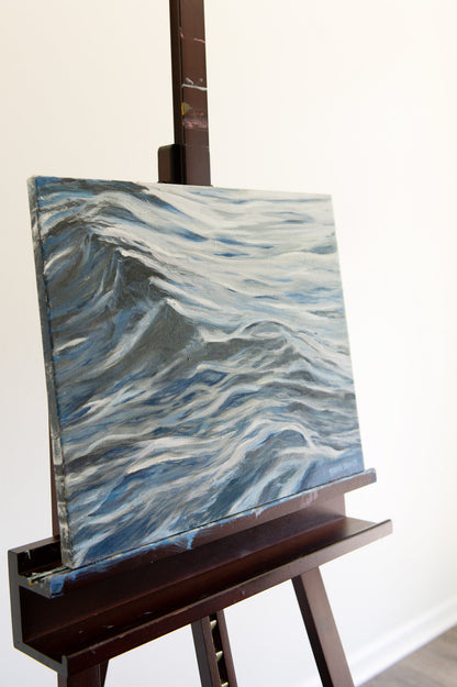 "Current" Original Ocean Oil Painting 16"x20"