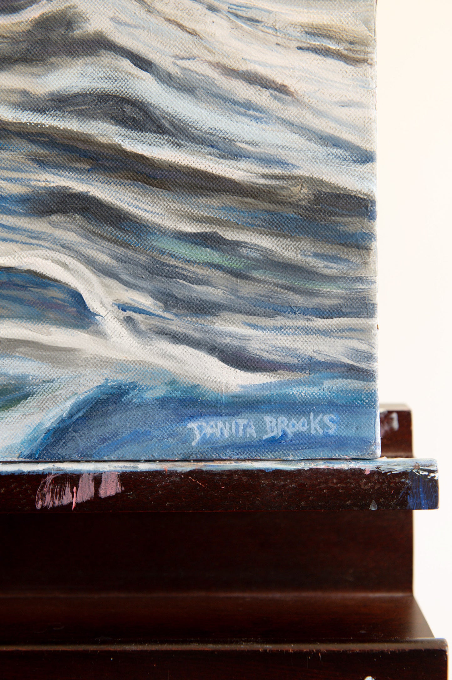 "Current" Original Ocean Oil Painting 16"x20"
