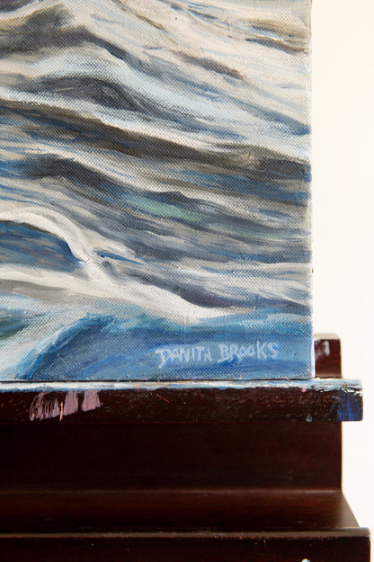 "Current" Original Ocean Oil Painting 16"x20"