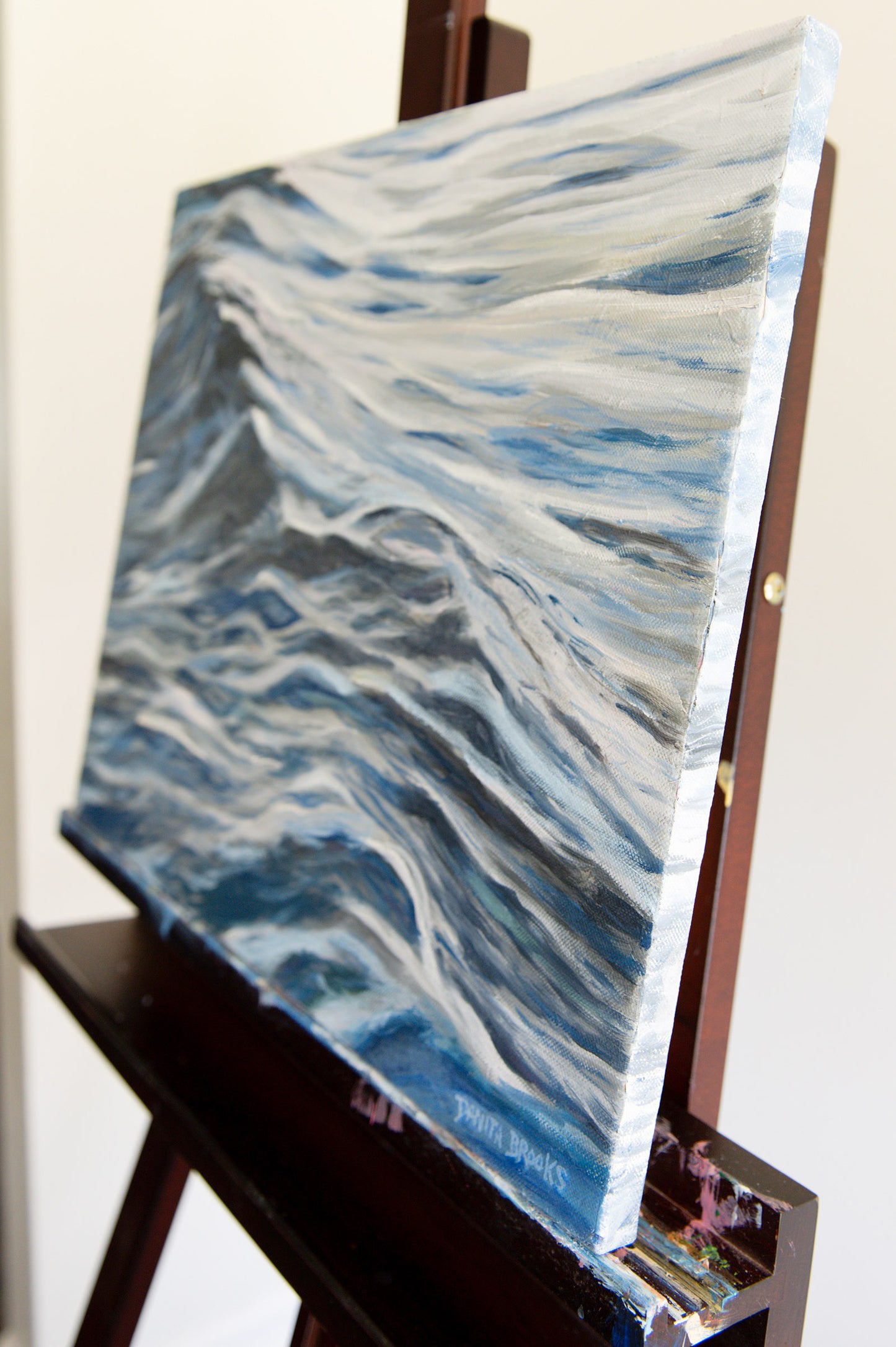 "Current" Original Ocean Oil Painting 16"x20"