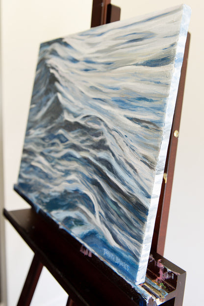 "Current" Original Ocean Oil Painting 16"x20"