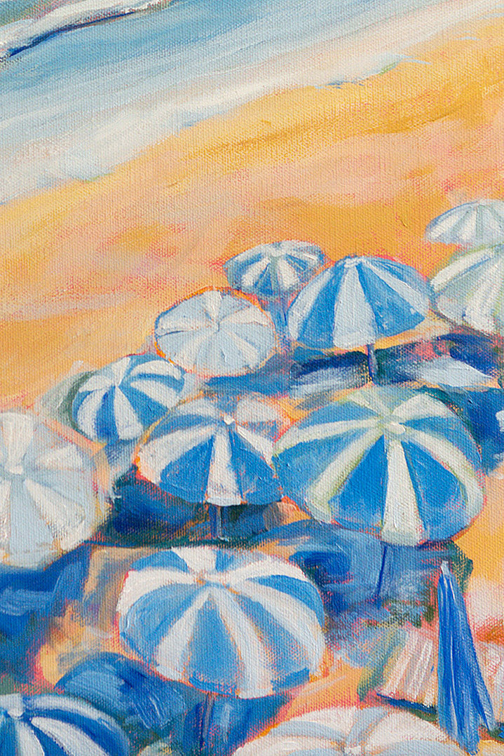 "Breathing Room" Original Oil Beach Painting 16"x20"