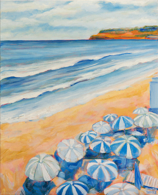 "Breathing Room" Original Oil Beach Painting 16"x20"
