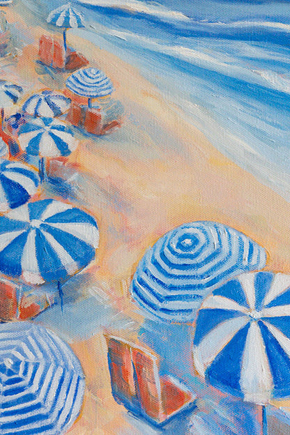 "High Season" Original Ocean Oil Painting 16"x20"