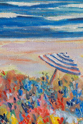 "Salt Bloom" Original Coastal Oil Painting 8"x10"