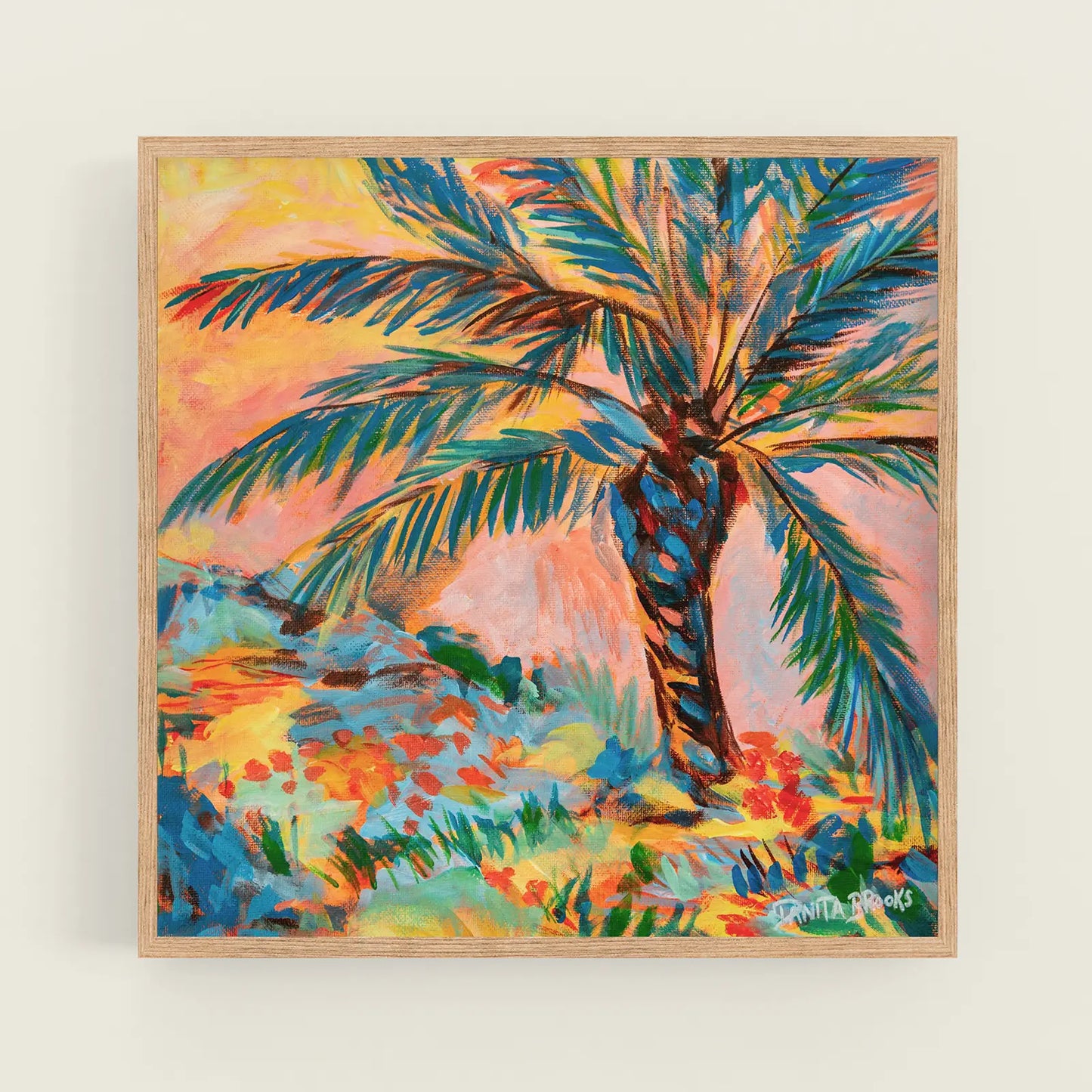 "Sorbet Skies" Art Print