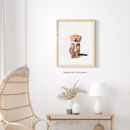 Baby Cheetah Art Print