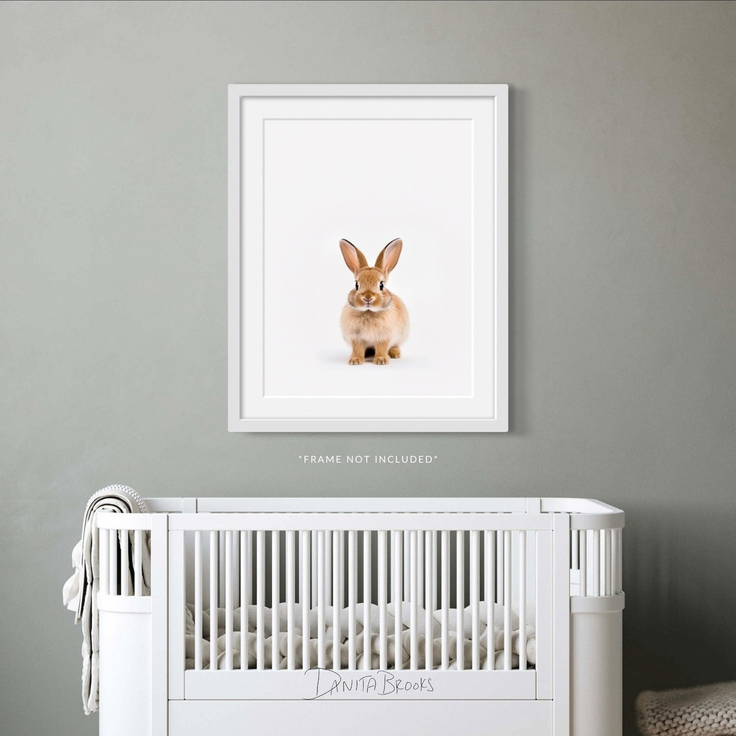 Woodland Bunny Print