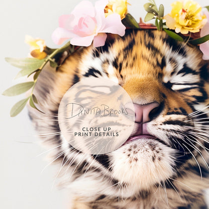 Flower Crown Animals Set