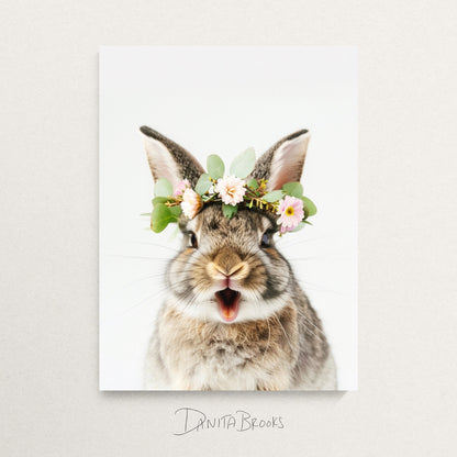 Woodland Flower Crown Print Set