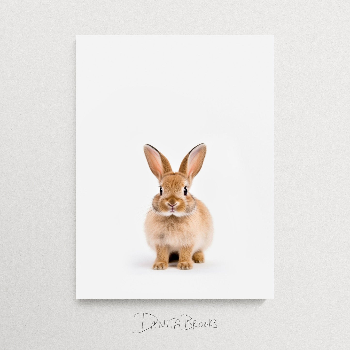 Woodland Bunny Print