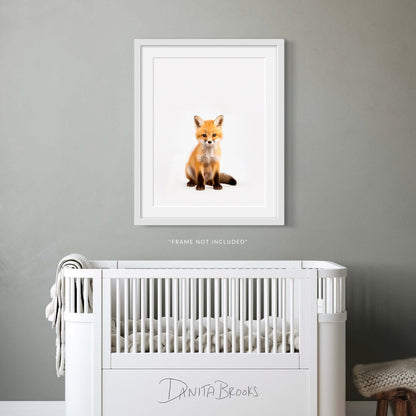 Woodland Fox Print