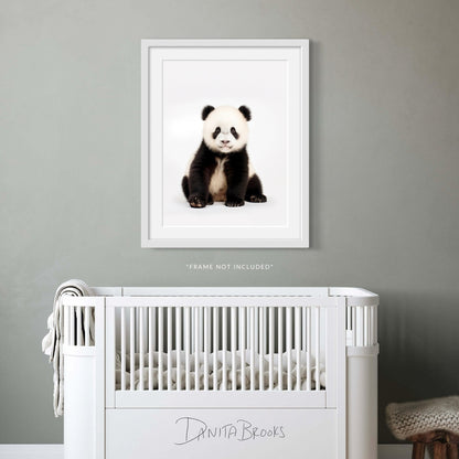 Sitting Panda Print