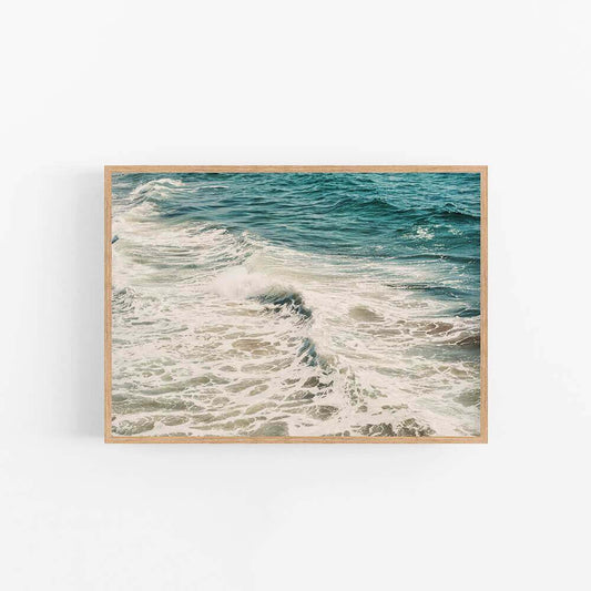 "Wave 3" Ocean Horizontal Photography Print